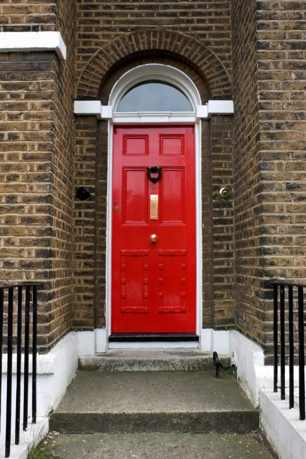 35 Different Red Front Doors (Many Designs & Pictures)