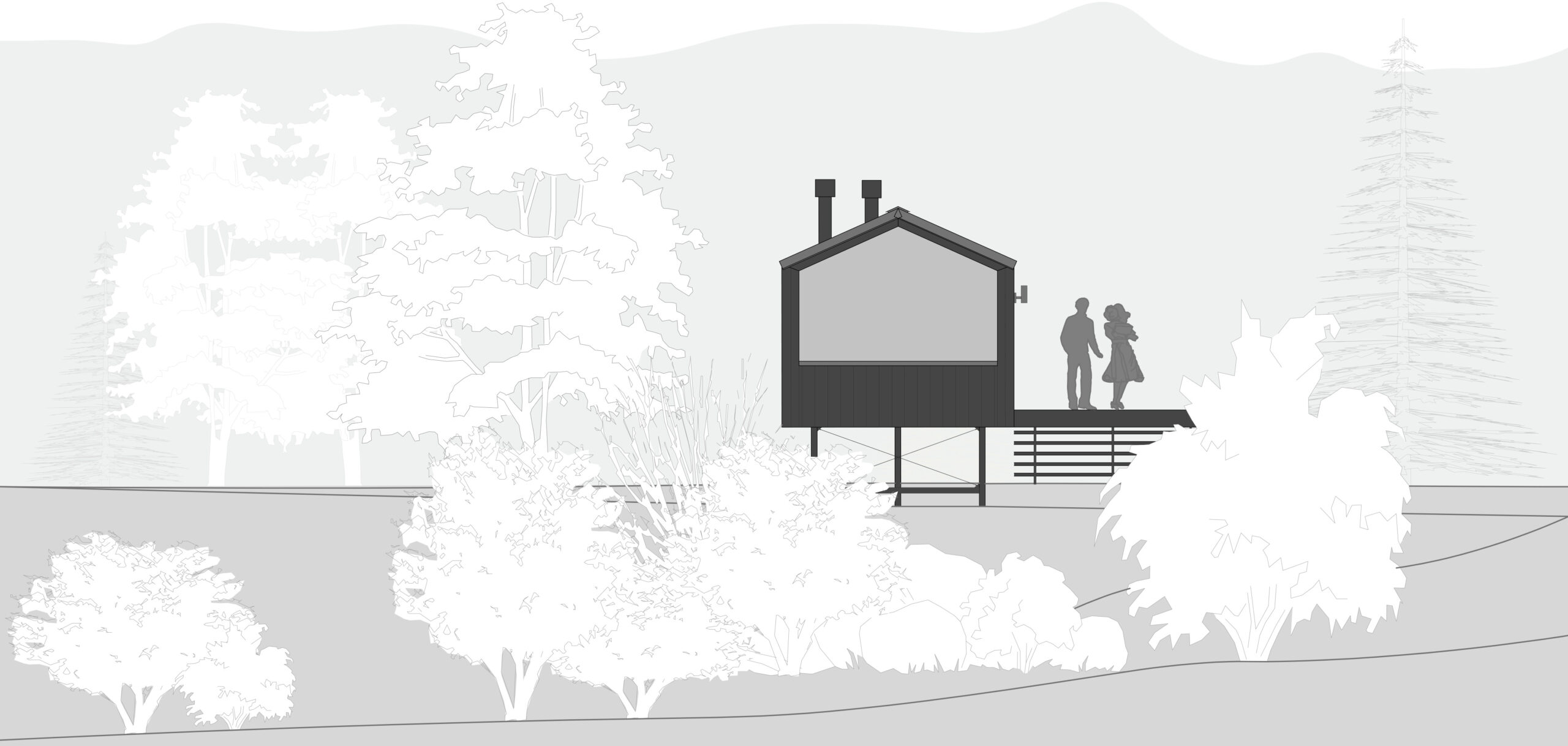 House plan drawing 1