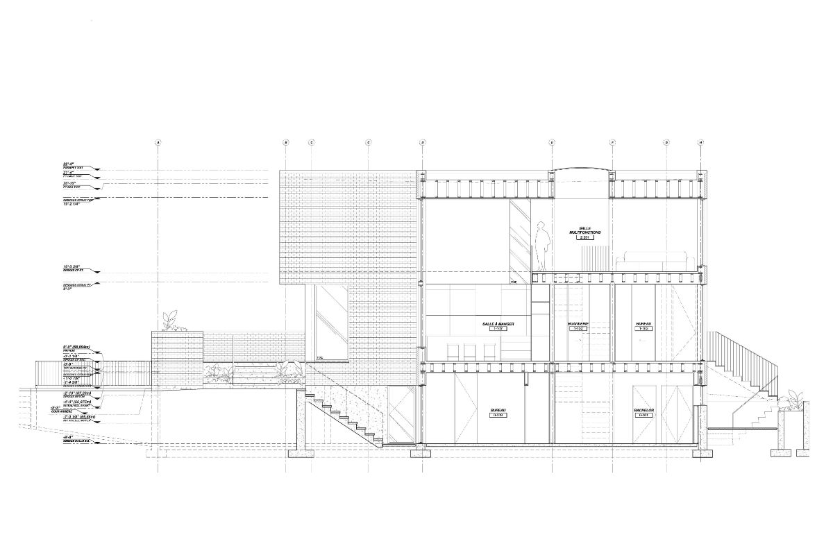 2nd avenue residence section plan.