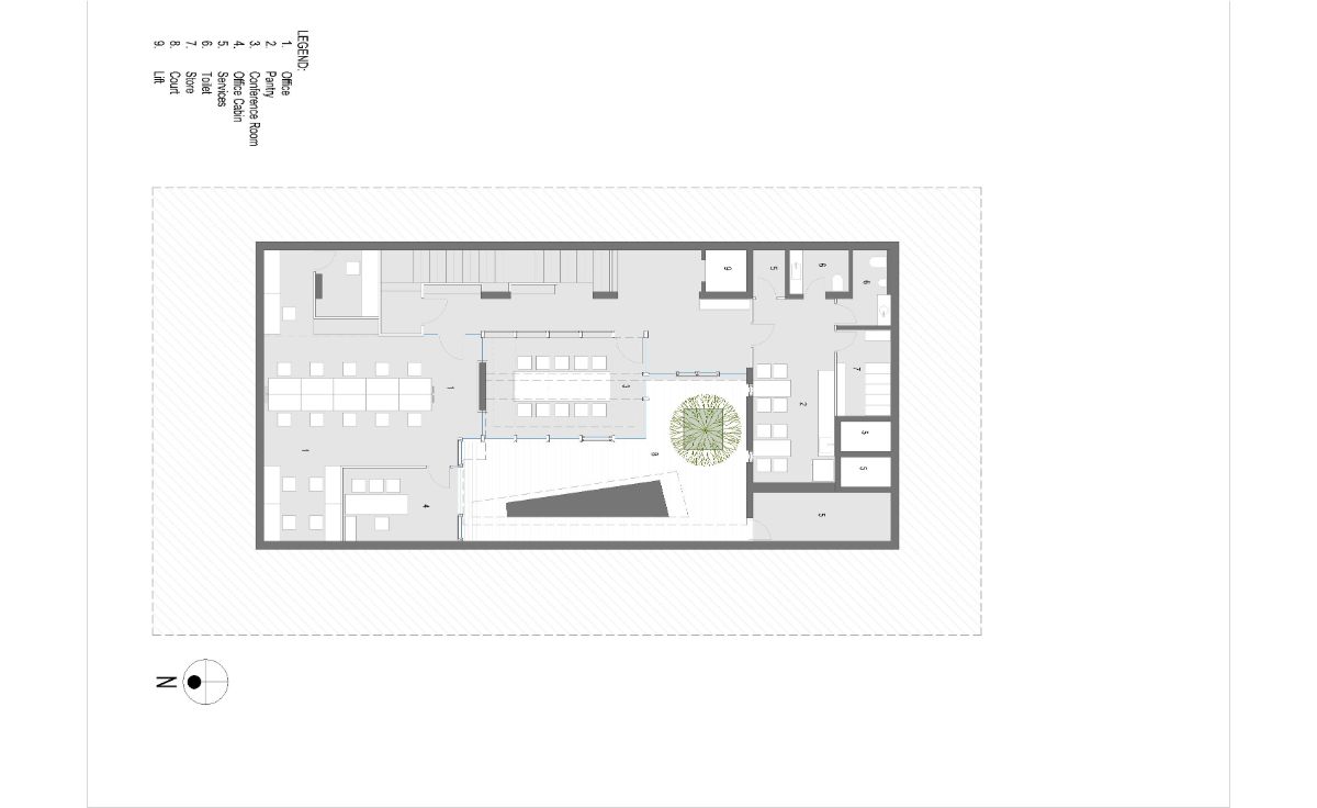 House of voids basement plan.