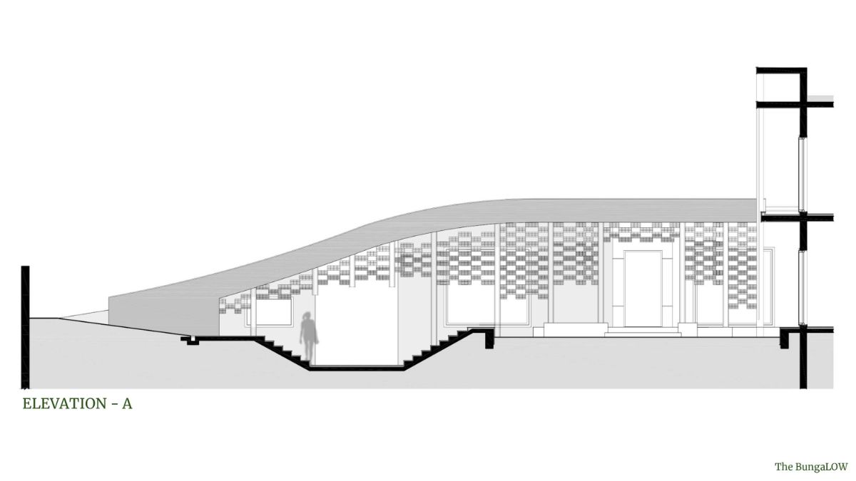 Th BungaLOW elevation plan.