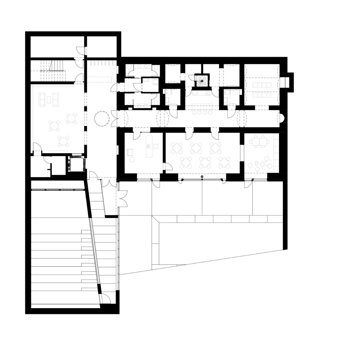 The IGI Library basement plan.