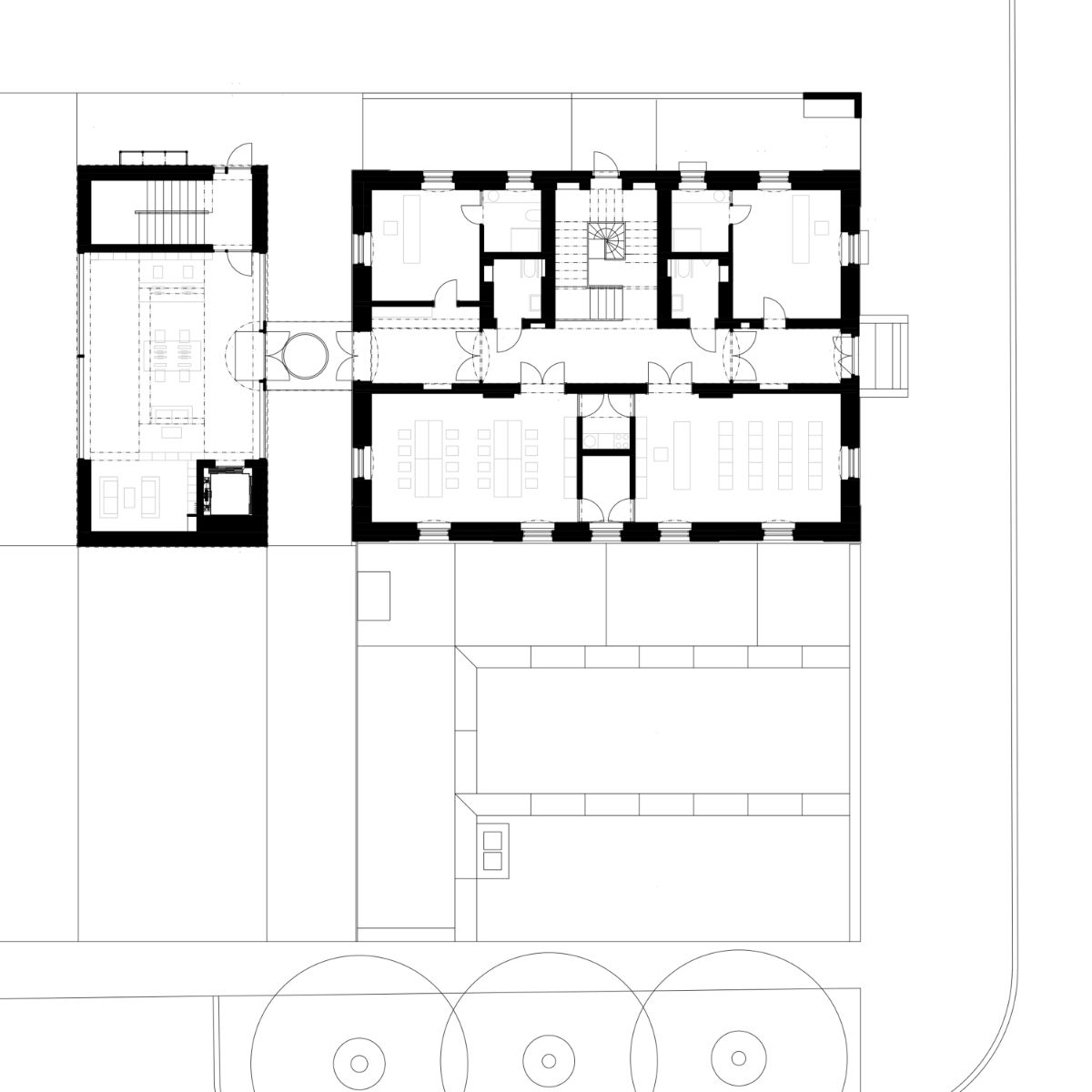 The IGI Library ground floor plan.