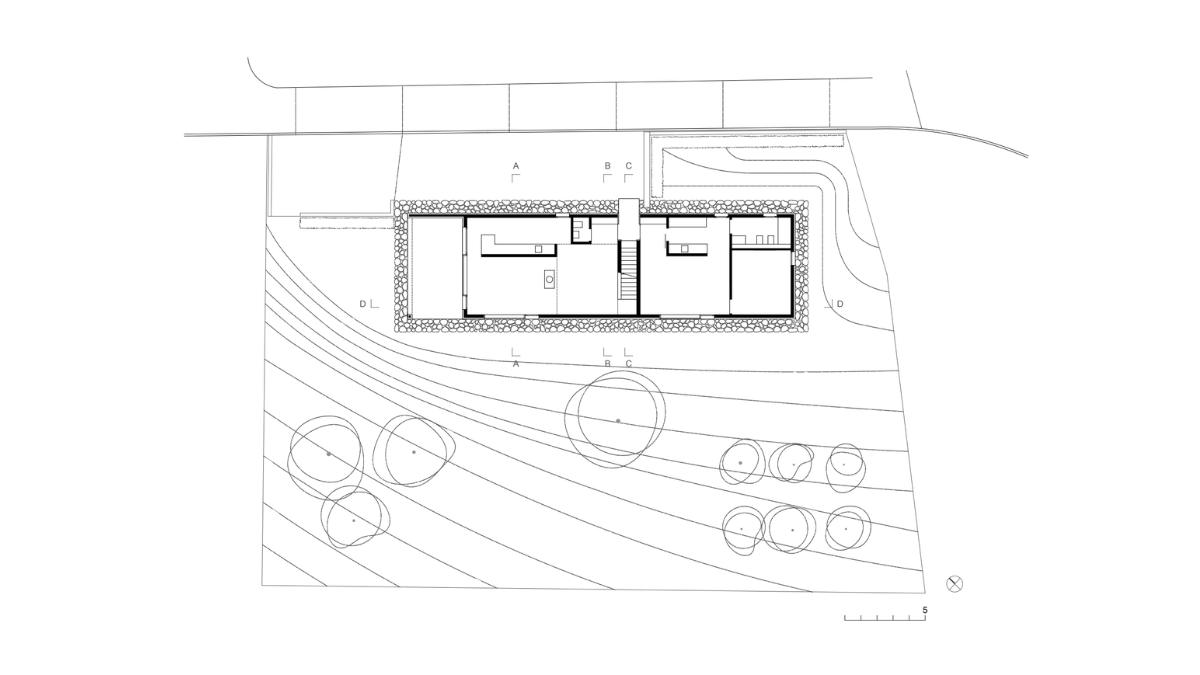 Ground Floor Plan of Casa Duplo