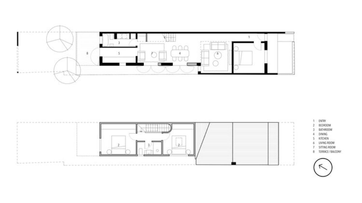 A detailed floor plan of the 3r house.