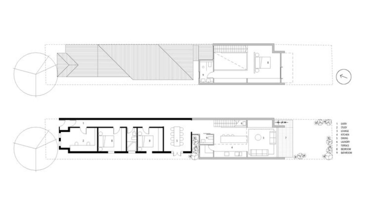 Here's the detailed floor plan of the house.