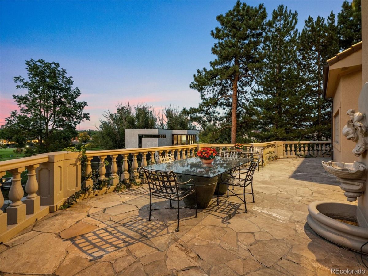 Outdoor is a terrace and an outdoor dining area that showcases the surrounding views.