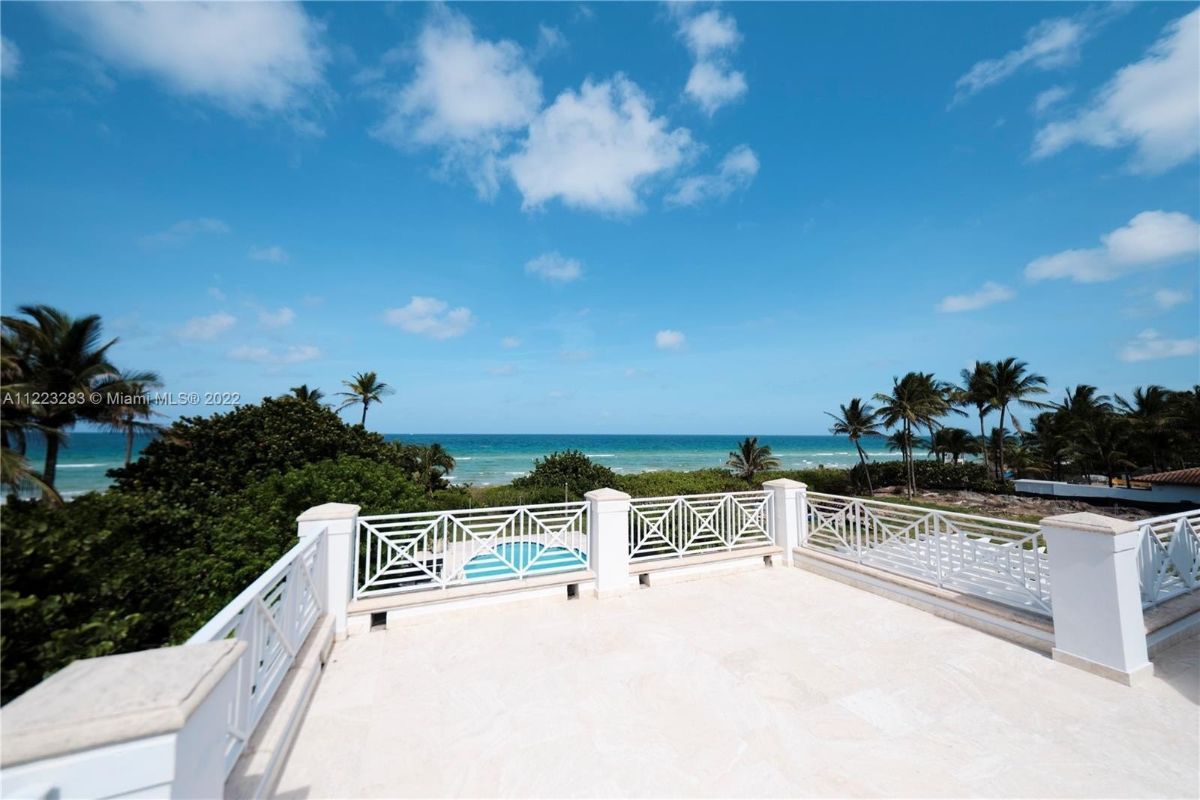 The terrace features tile flooring and has the best view of the ocean.