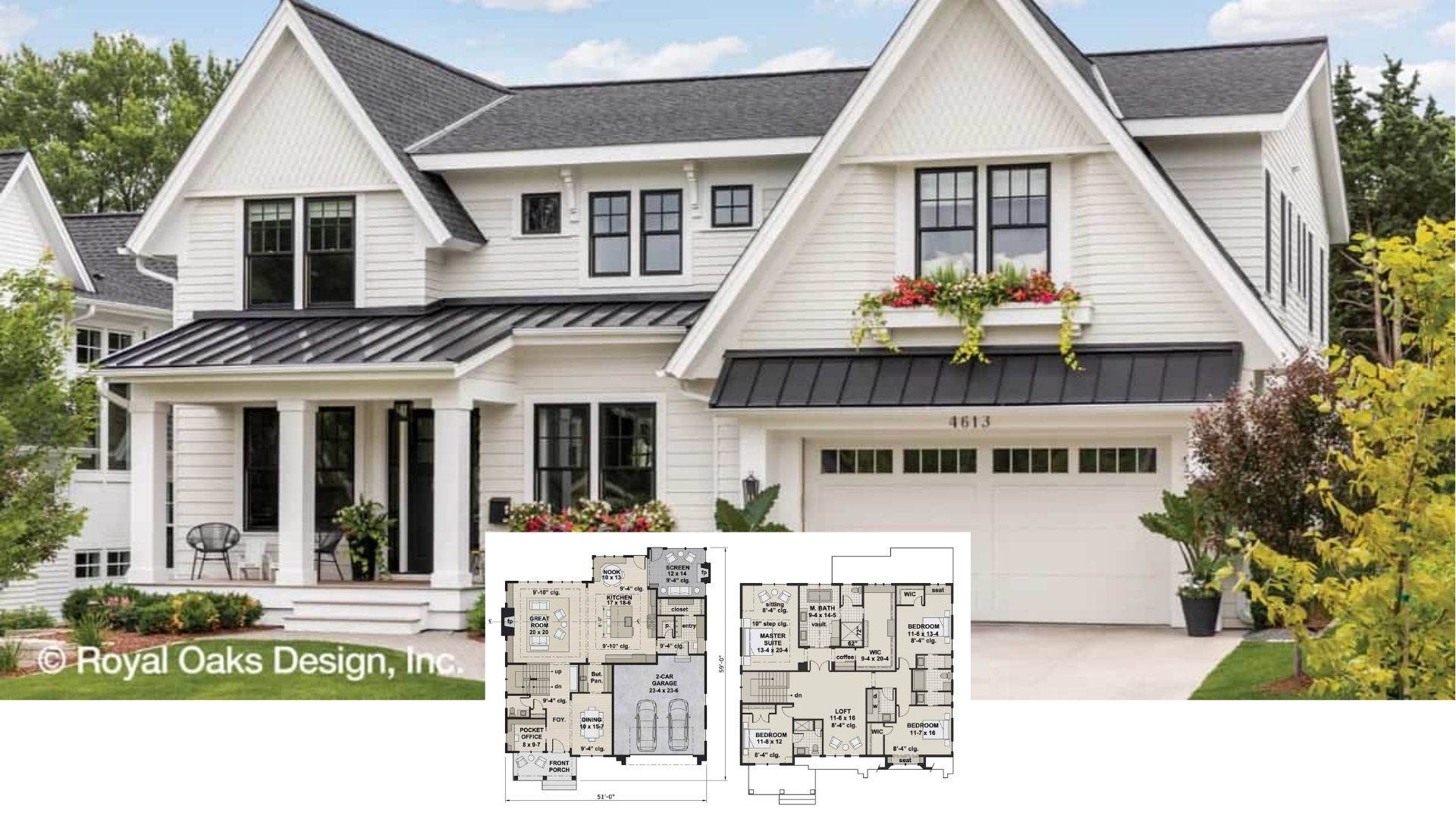 Discover This Striking Modern, 4-Bedroom Farmhouse with Bold Black Accents (Don’t Miss This 3,879 Sq. Ft. Floor Plan)