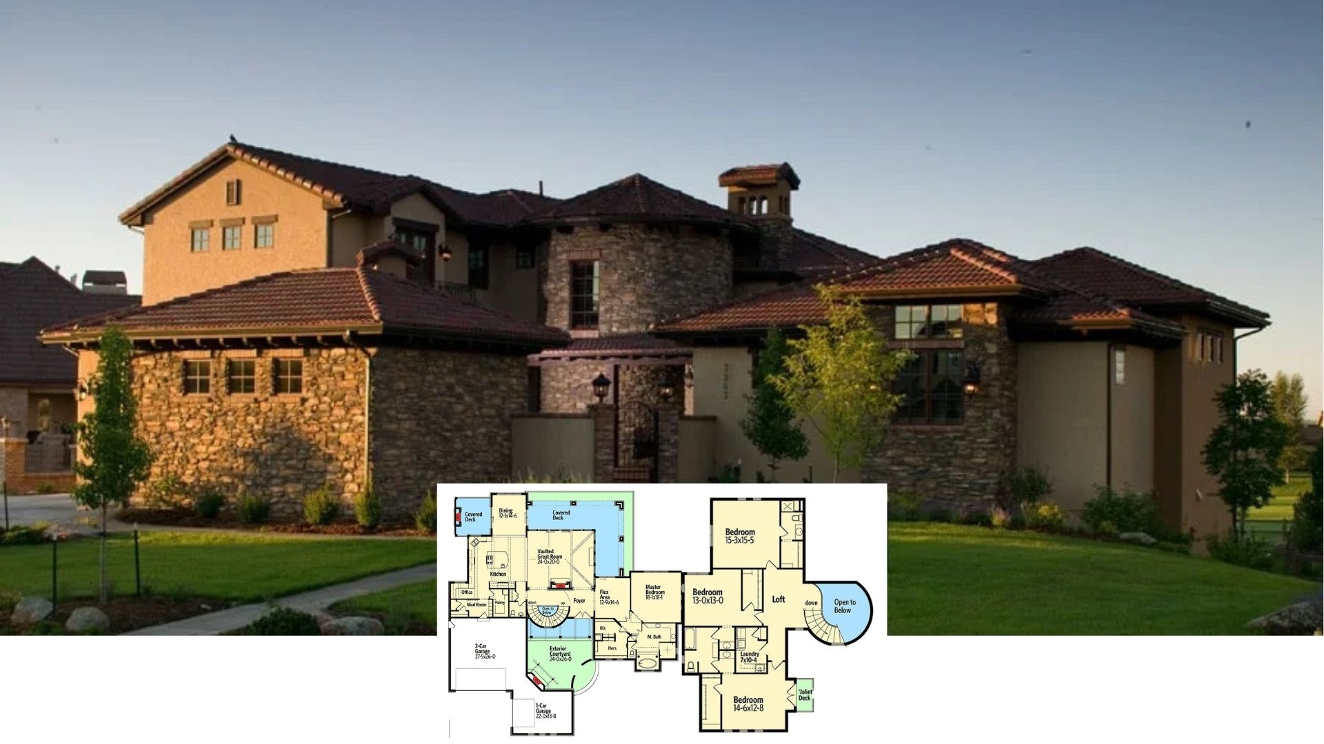 Discover What’s Inside This Stunning 6,000+ Sq. Ft. Tuscan Villa with Views (5-Bedroom Floor Plan Included)