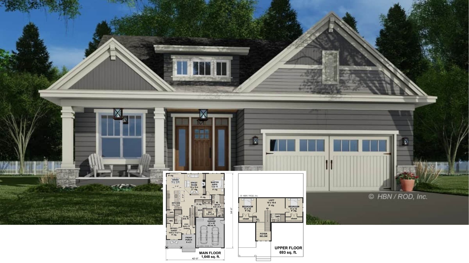 Discover the Allure of This 3-Bedroom Craftsman-Style Home with an Inviting Layout (Explore This 2,341 Sq. Ft. Floor Plan)