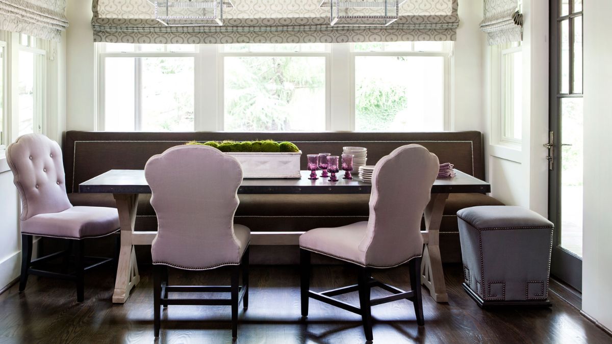 Timeless Glamour by Amy Morris Interiors dining area.