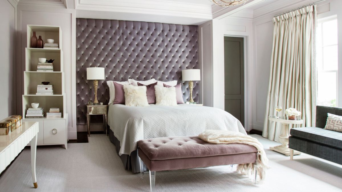 Timeless Glamour by Amy Morris Interiors master's bedroom.