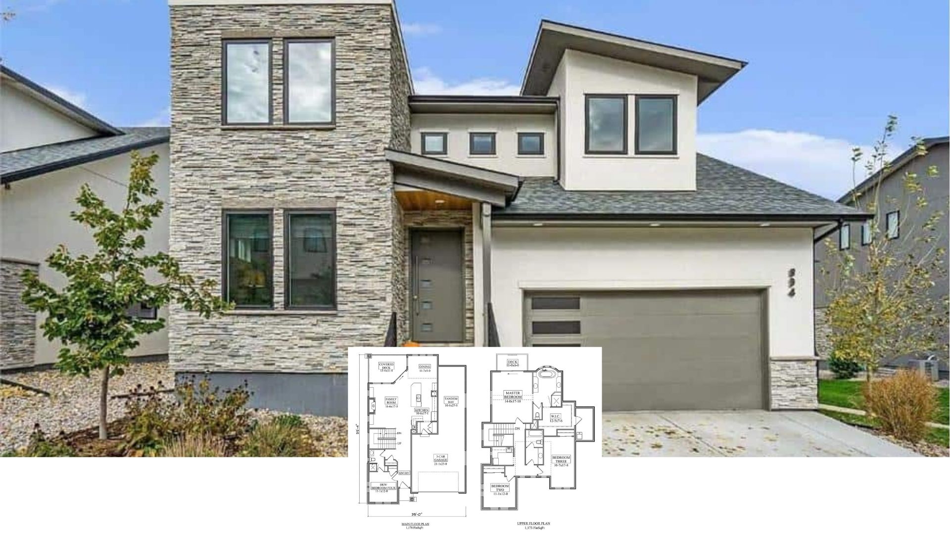 Experience Modern Living in This 2,429 Sq. Ft. Contemporary 4 Bedroom Home (Floor Plan Included)