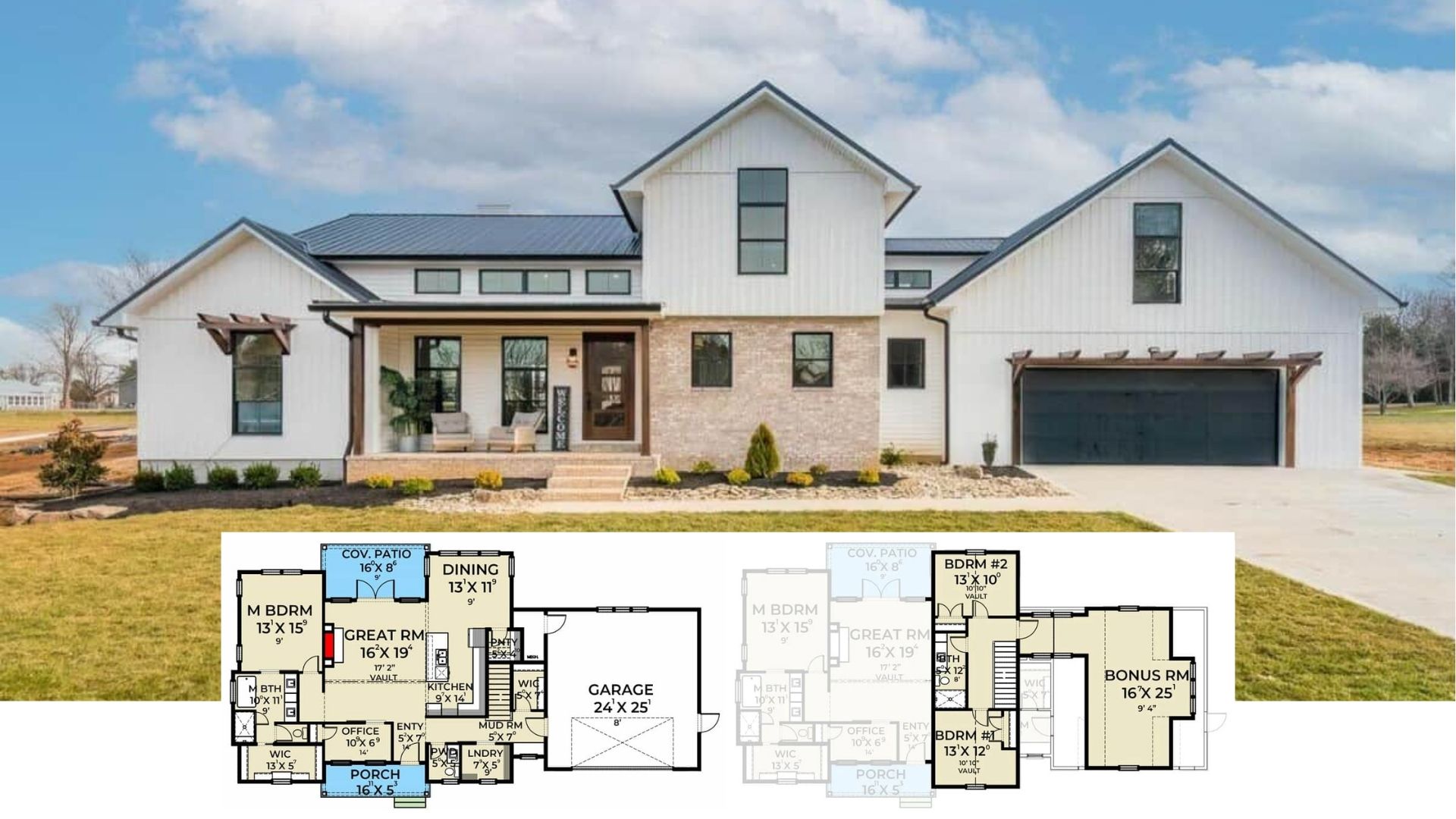 Introducing This 2,490 Sq. Ft. Modern House (3 Bedrooms and Floor Plan Included)