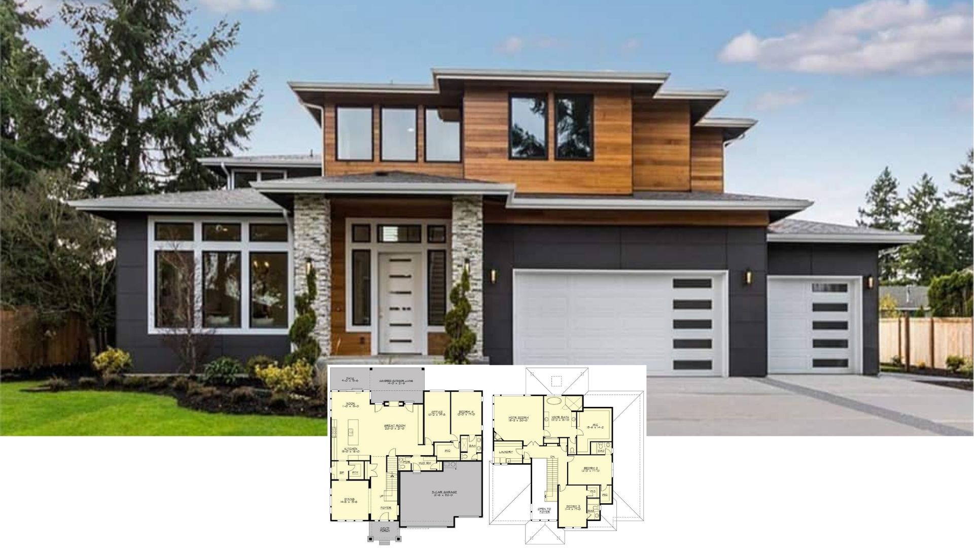 Experience This 4 Bedroom, 4,006 Sq. Ft. Two Story Home (Floor Plan Included)