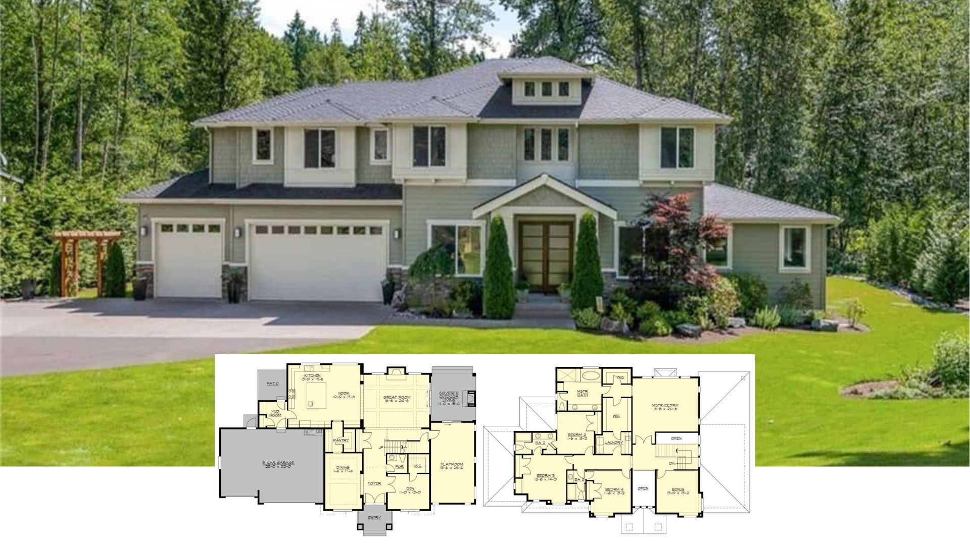 Introducing This 4,193 Sq. Ft. 4-Bedroom Home with a Bonus Room and 3 Car Garage – Explore the Floor Plan