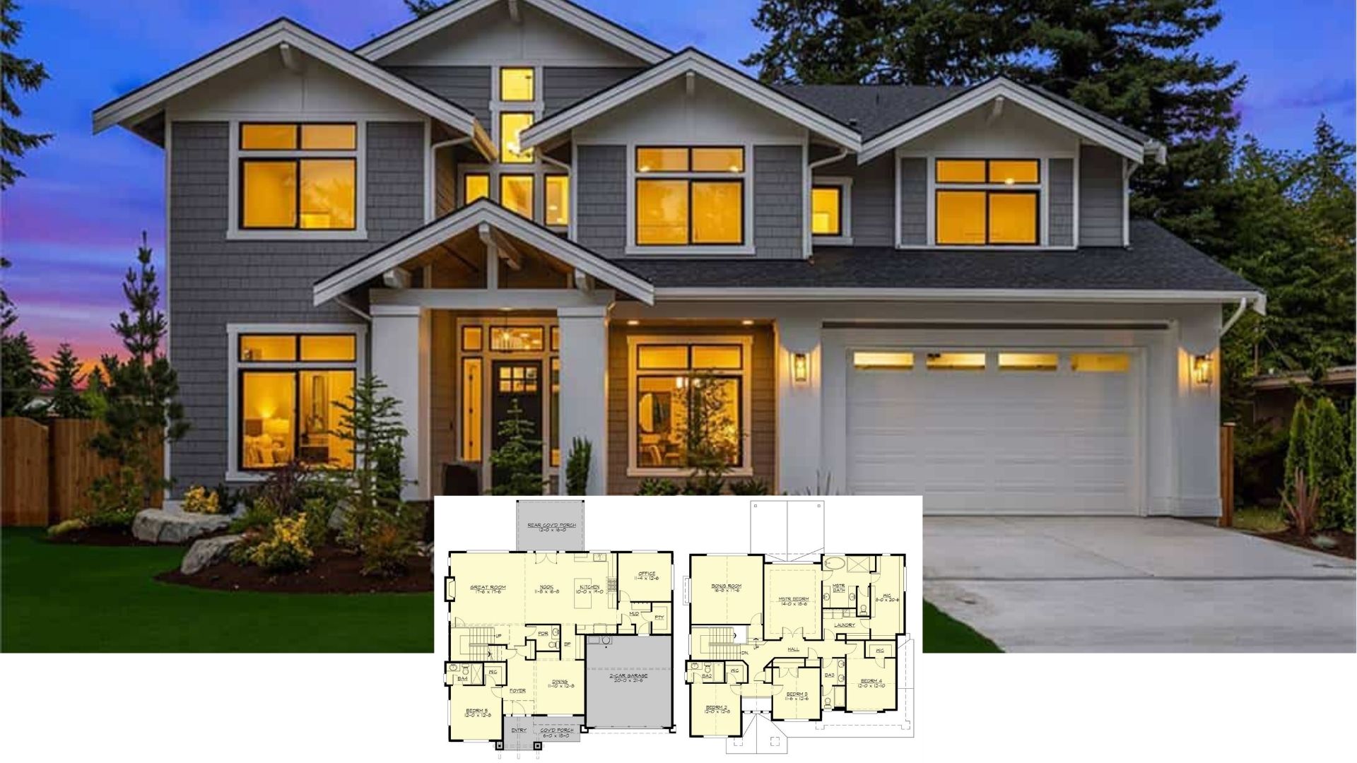 Tour the Ultimate 3,743 Sq. Ft. 5 Bedroom Family Home: Bonus Room & Open Concept Floor Plan Included