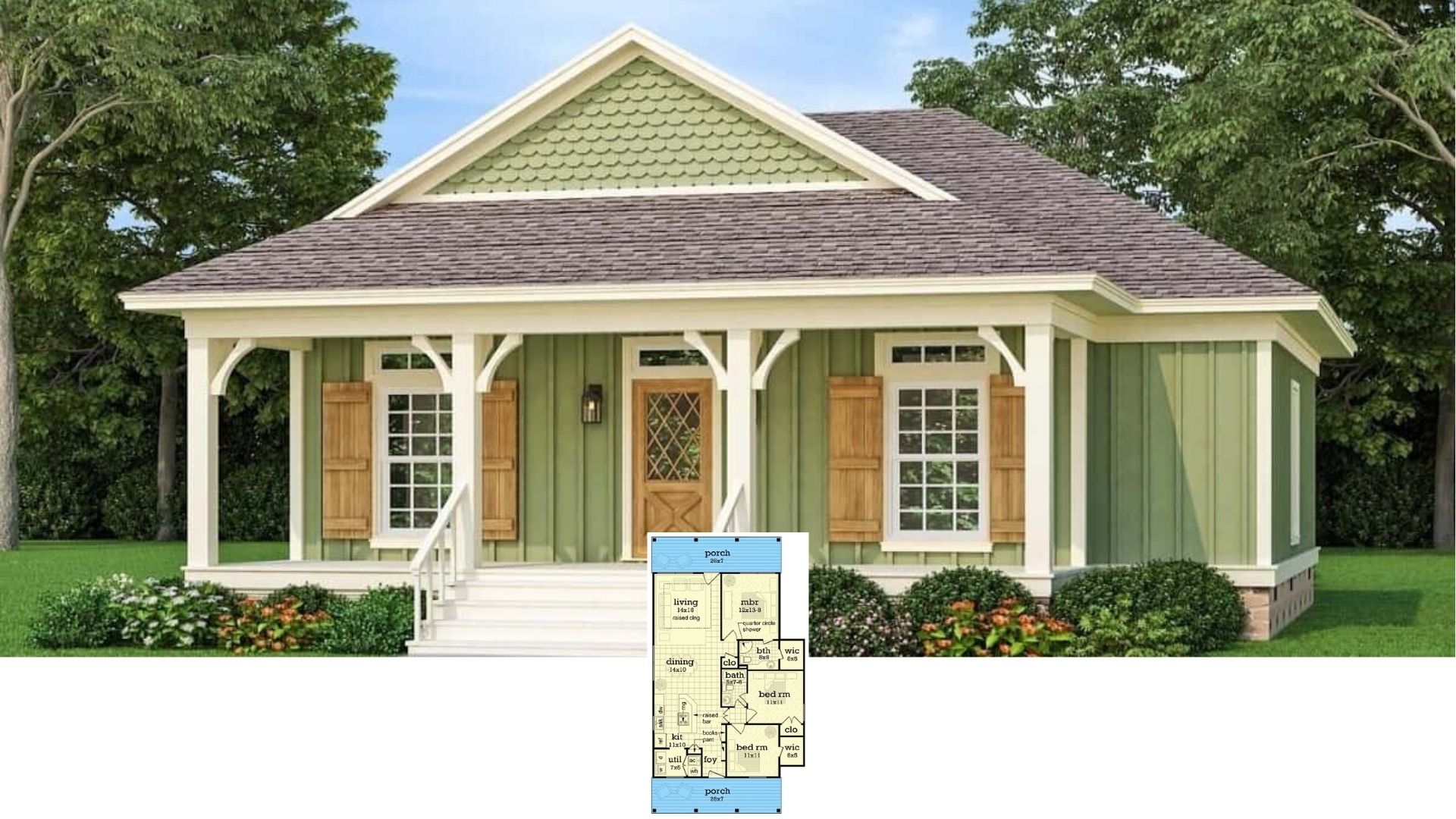 Introducing a Stunning 1,222 Sq. Ft. 3 Bedroom Home: Space Saving Design with a Must See Floor Plan