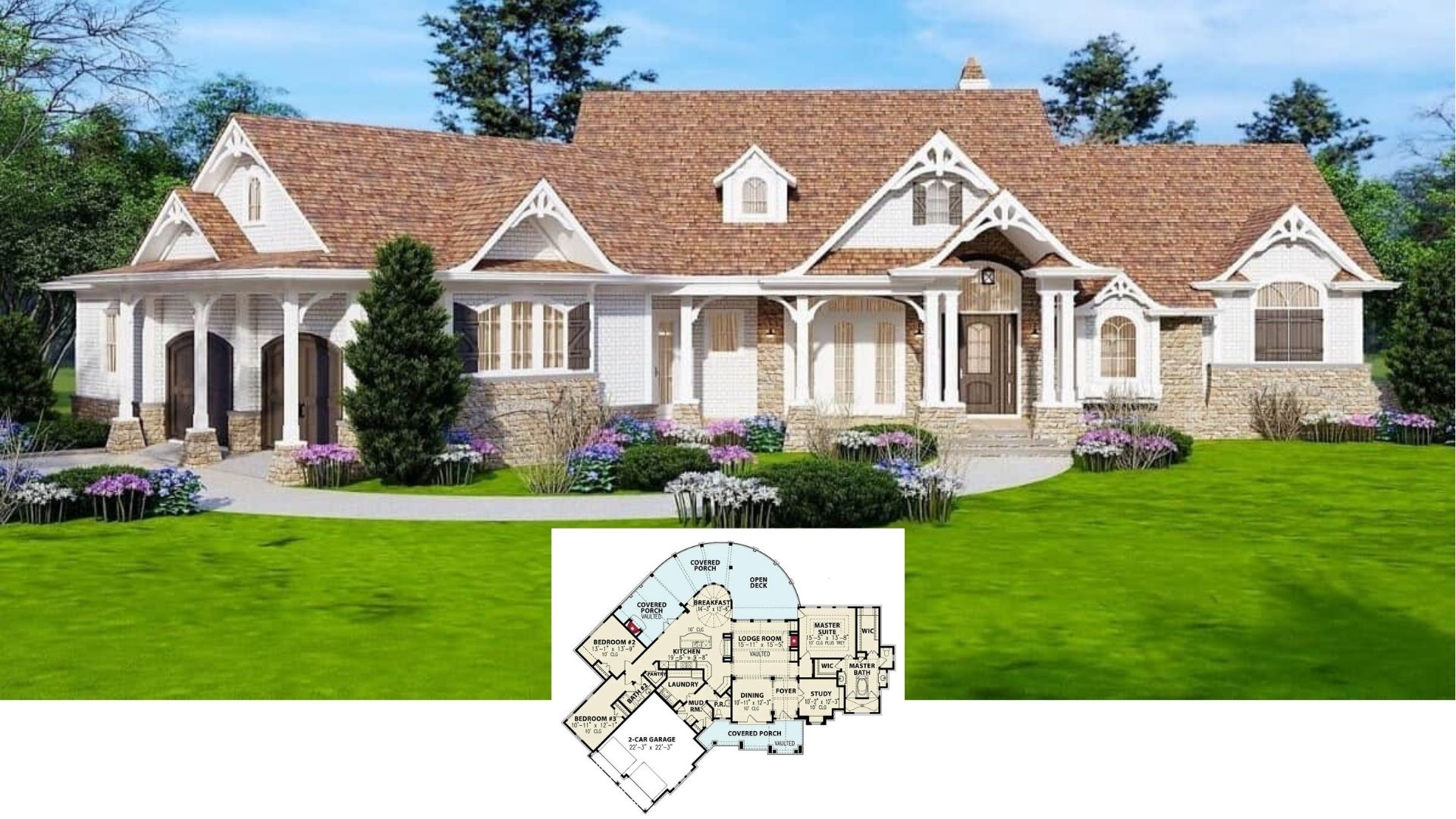 Welcome to This 2,343 Sq. Ft. 3 Bedroom Home – Explore the Floor Plan Inside