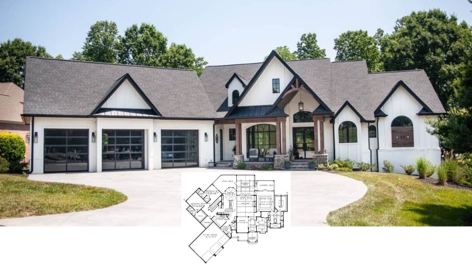 Step Inside This 3,813 Sq. Ft. Home with a 3 Bedroom Layout, Angled Garage and Basement – Floor Plan Included