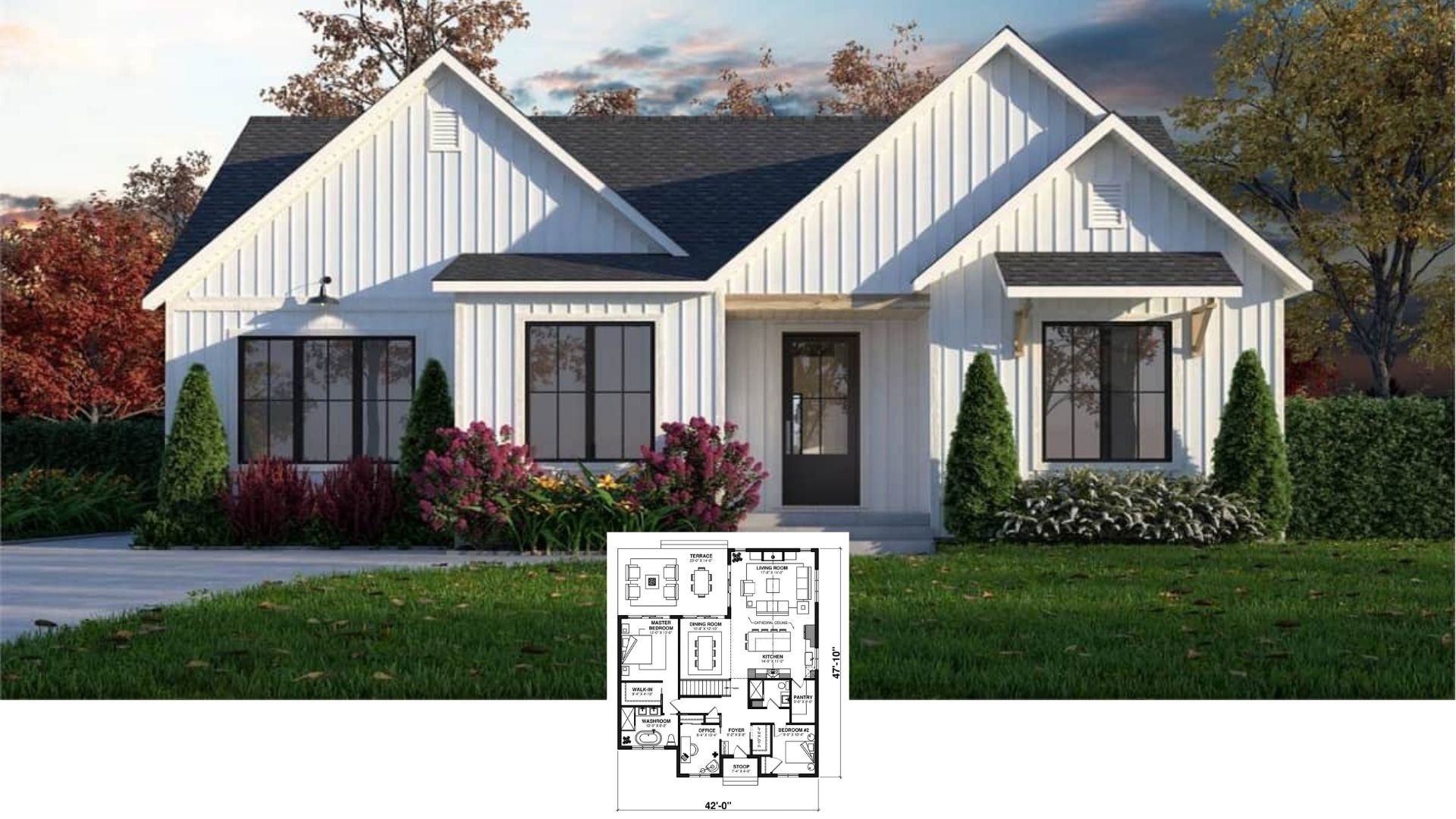 Introducing 3,170 Sq. Ft. of Spacious Living: 4 Bedroom Ranch Style Home with Basement (Floor Plan)