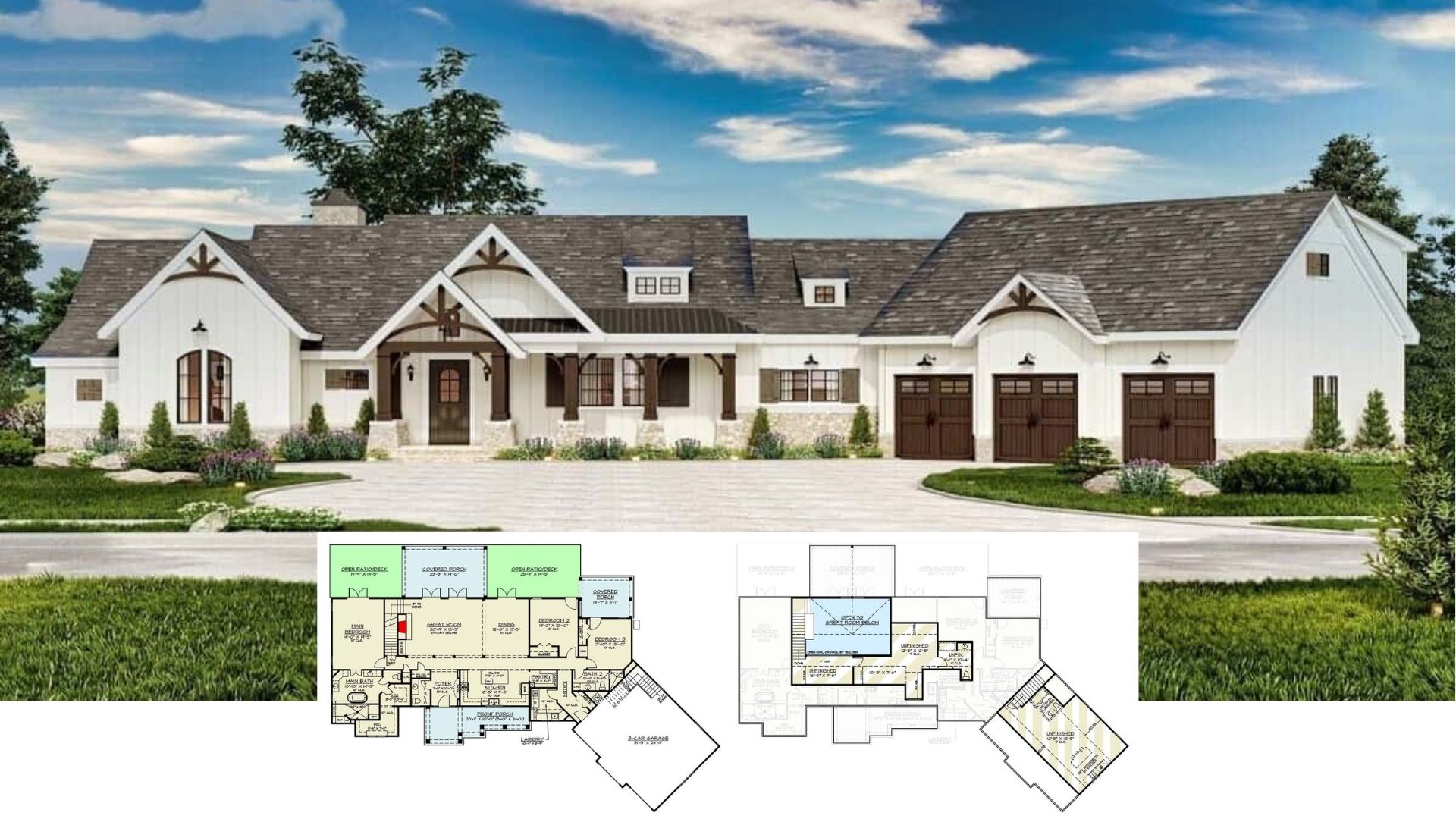 Step Inside This 2,537 Sq. Ft. 3 Bedroom Ranch Home with Expansion Potential – Floor Plan Included