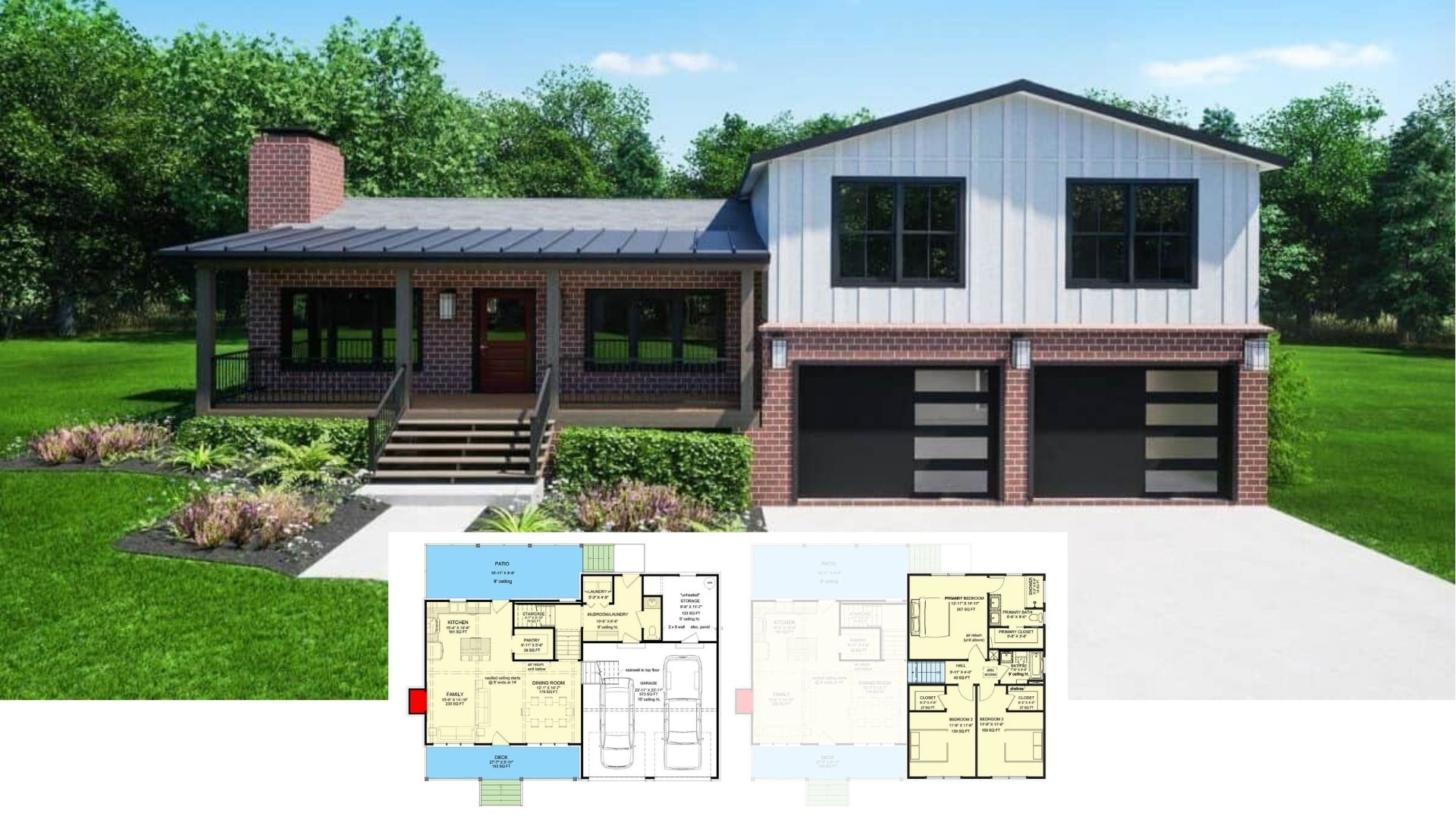 Introducing a 1,862 Sq. Ft. Dream Home with 3 Bedrooms & Front Deck – Floor Plan Included