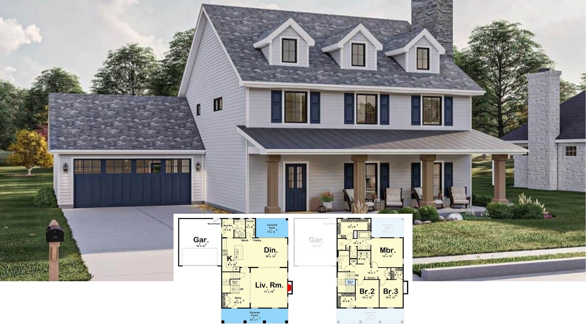 Explore This 2,235 Sq. Ft. Home with Three Bedrooms and a Stunning Floor Plan