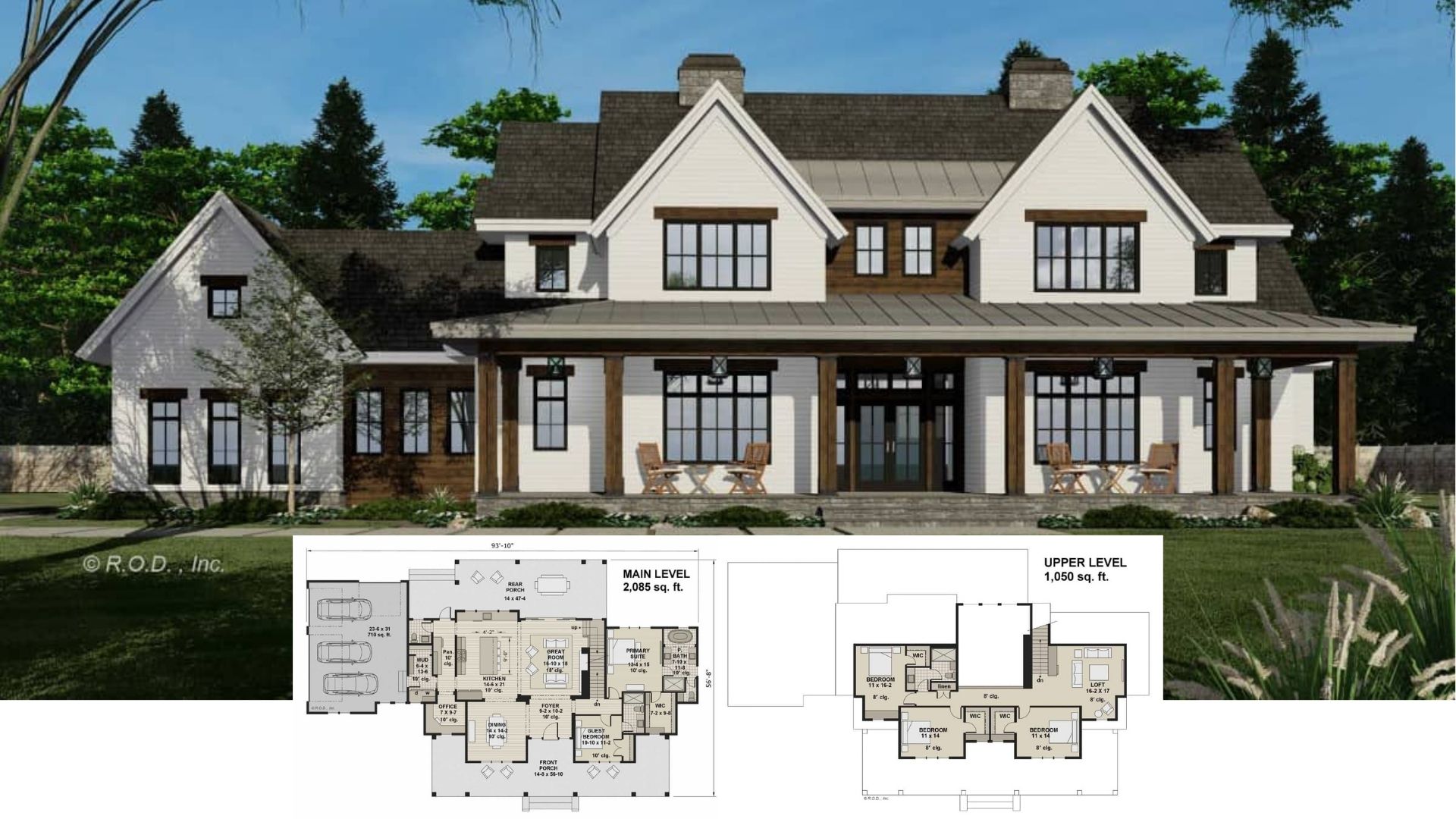 Step Inside This 3,135 Sq. Ft. 5 Bedroom House with Loft and Balcony – Floor Plan Included