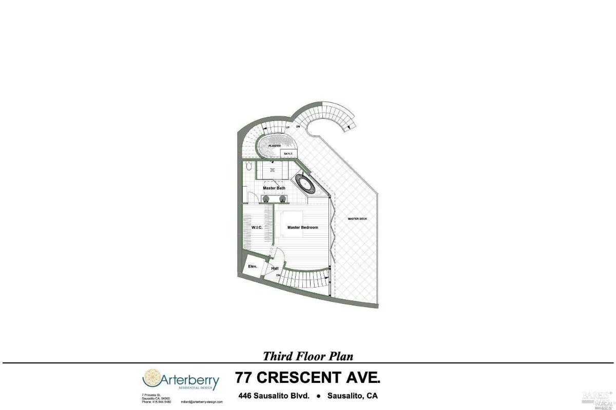 Third floor plan