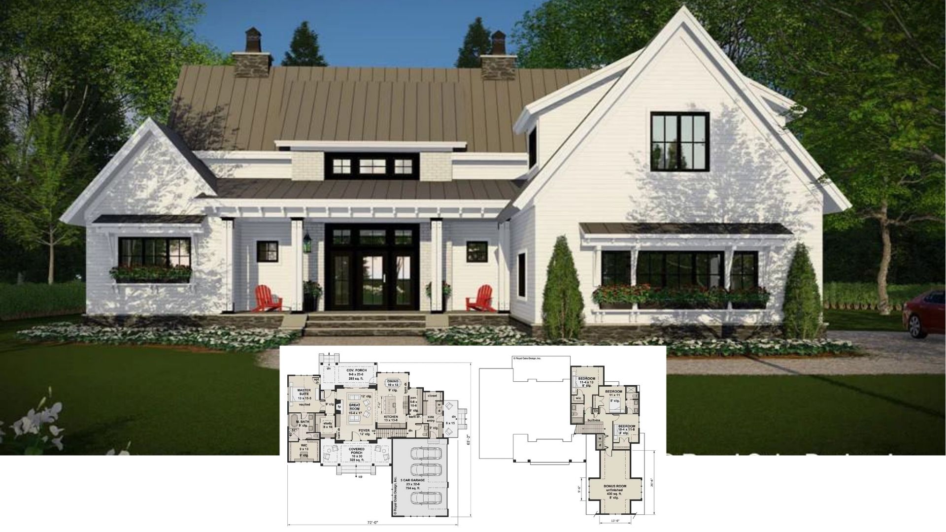 Discover This 2,528 Sq. Ft. 4 Bedroom House: Two Stories, Bonus Room, and Must-See Floor Plan