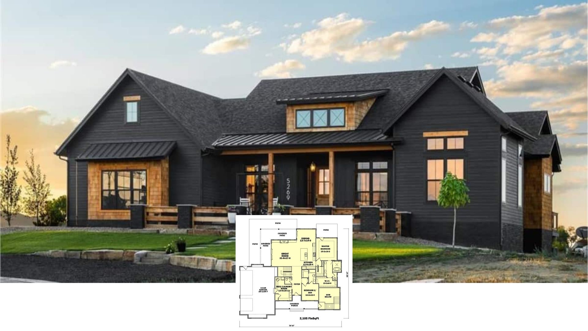 Tour This 4 Bedroom Home with Front Porch and Basement (3,977 Sq. Ft. Floor Plan Included)