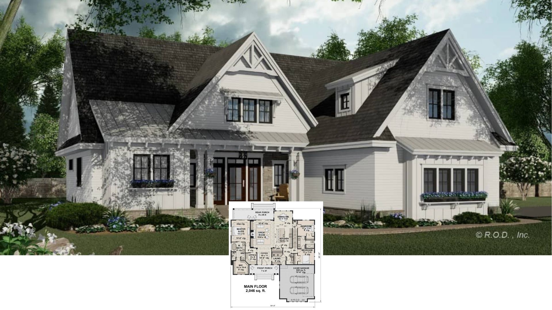 Discover This 2,046 Sq. Ft. Home with 3 Bedrooms and a Bonus Room (Floor Plan Included)