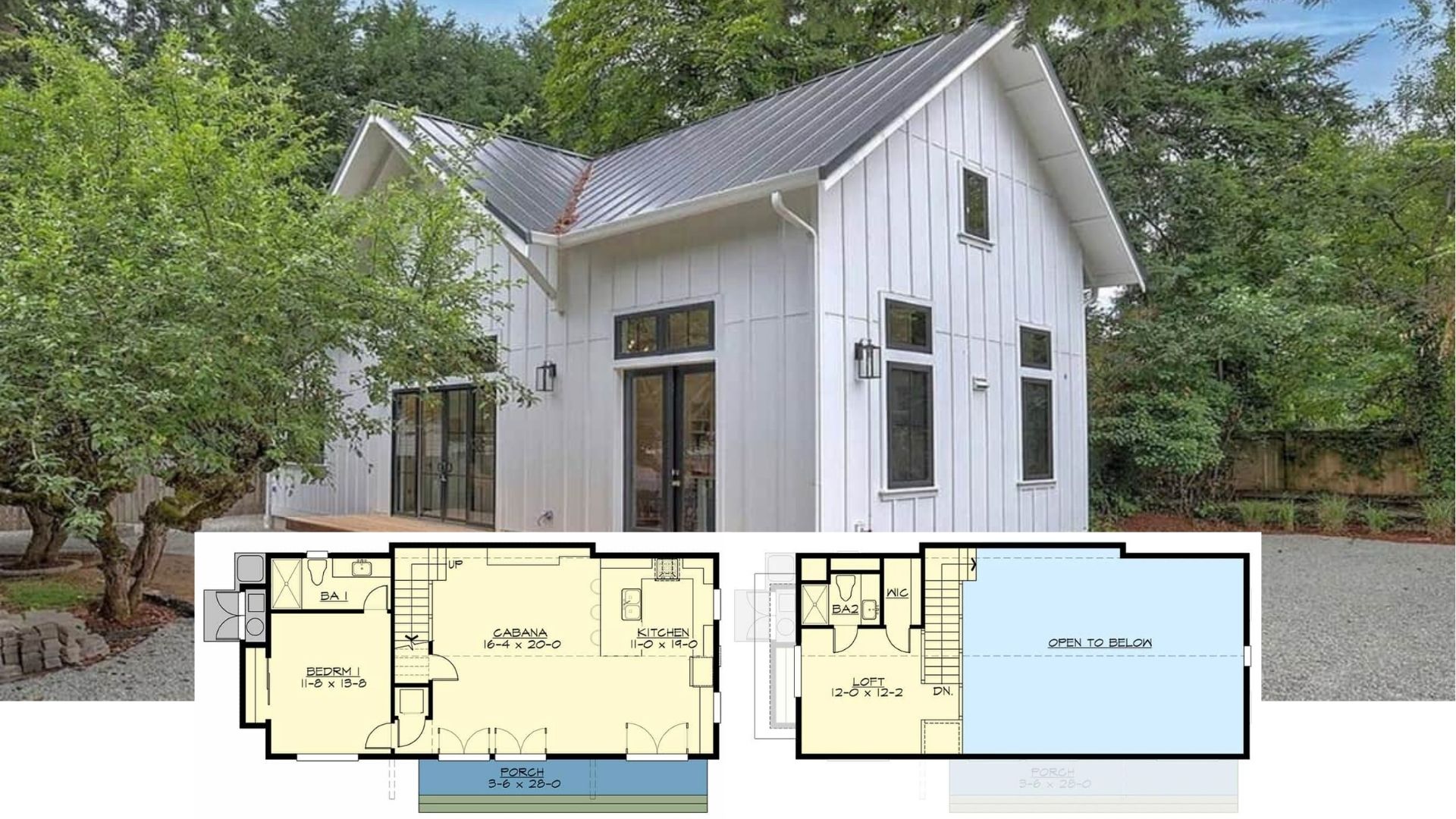 Discover This Amazing Home with Loft and Porch (1,199 Sq. Ft. Floor Plan Included)