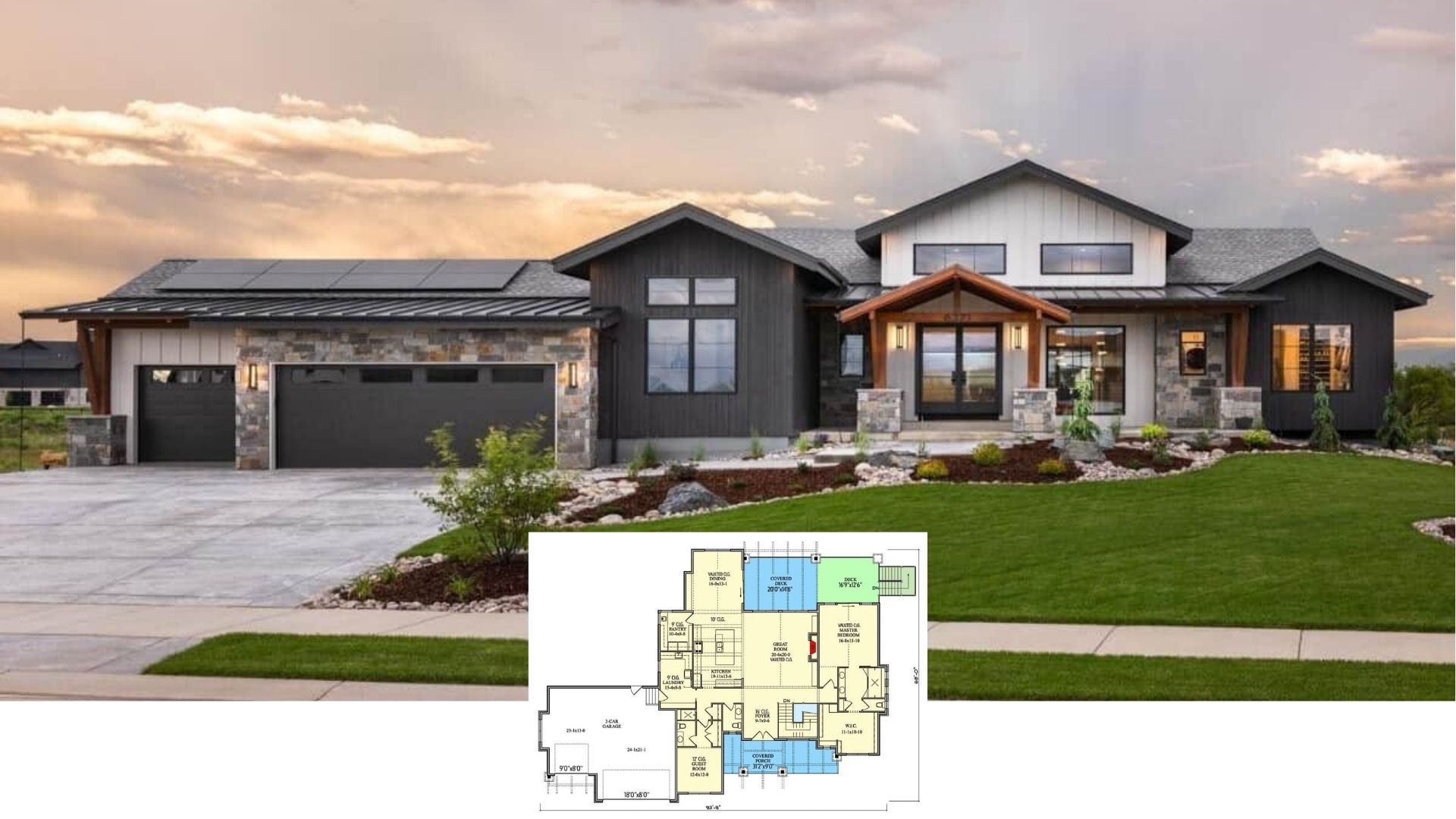 View This Must See 2,601 Sq. Ft. 5 Bedroom Home: Covered Porch, 3-Car Garage, and a Floor Plan You’ll Love