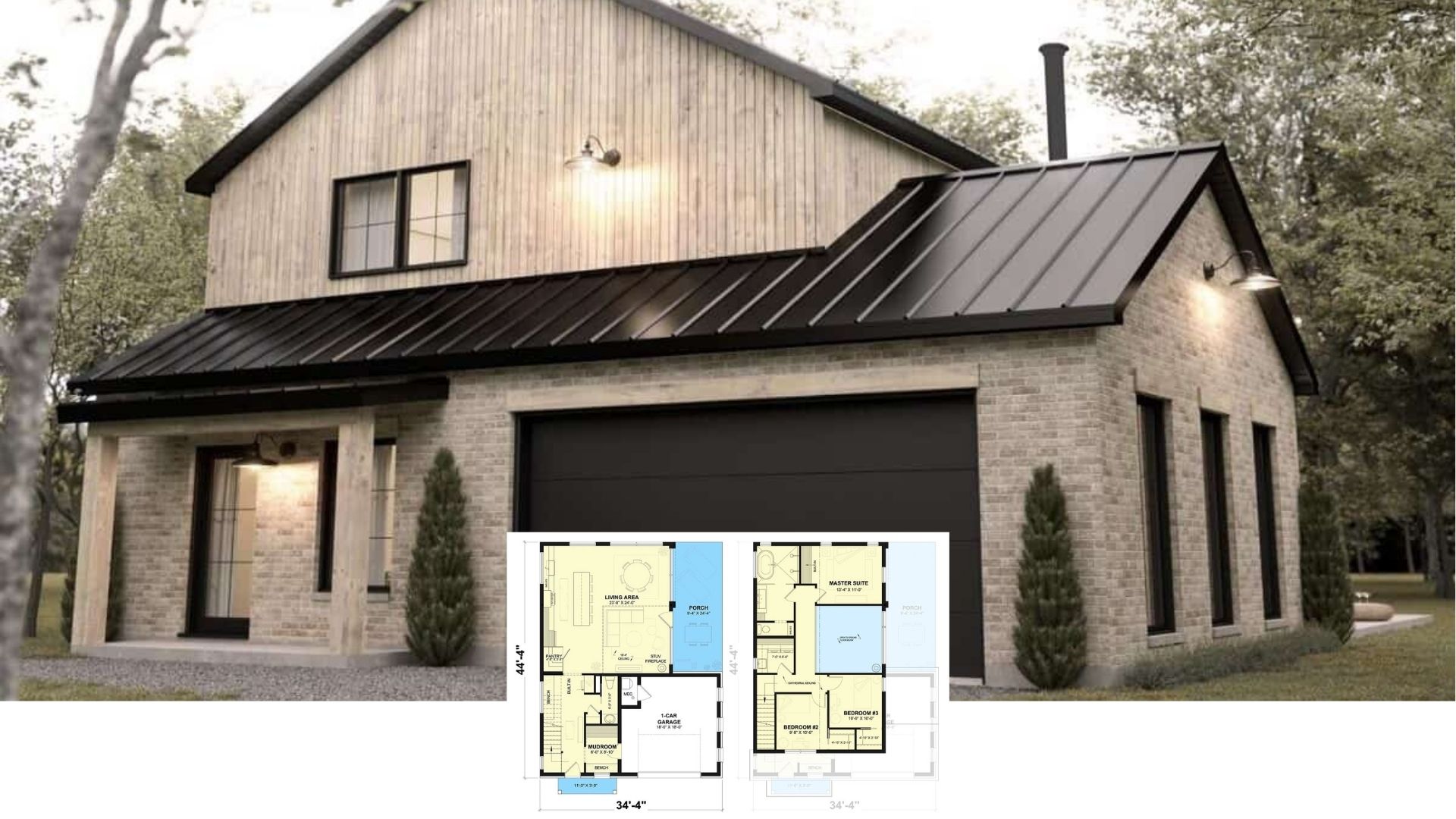 Welcome to This 1,764 Sq. Ft. 3-Bedroom Home with a 1-Car Garage – Floor Plan Inside