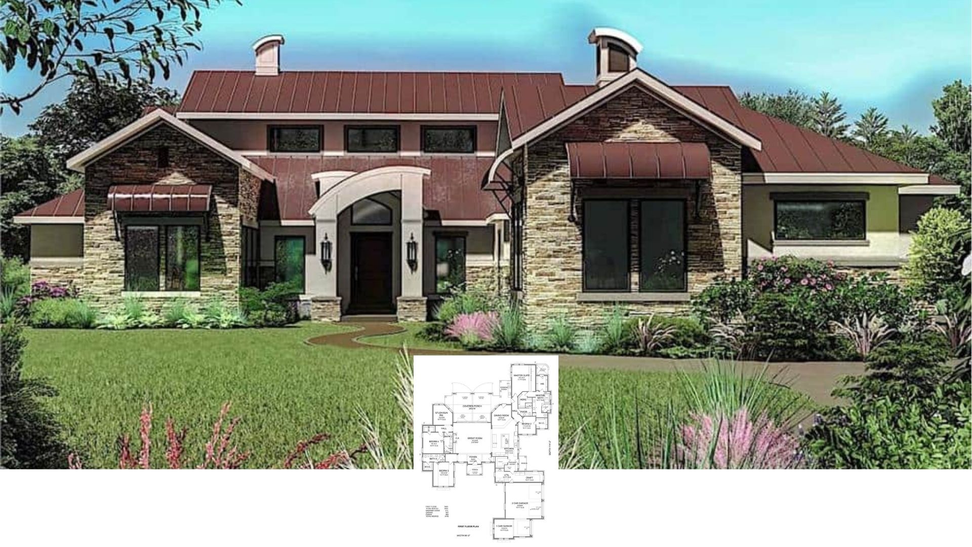 Discover a 3,493 Sq. Ft. 4 Bedroom Home with a 3-Car Garage and Must See Floor Plan