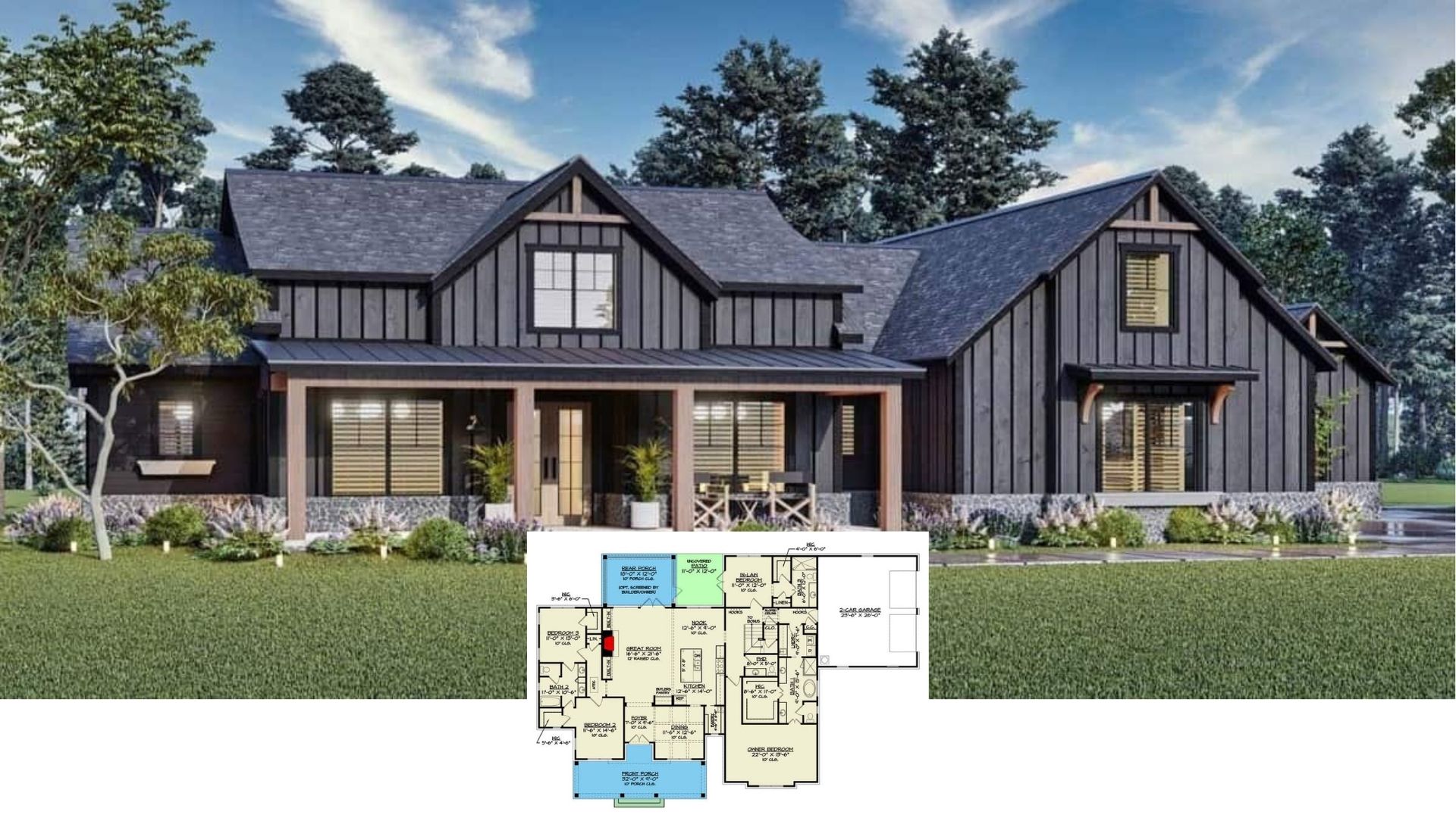 Step Inside This 4 Bedroom Single Story House with In-Law Suite & Bonus Room – 2,764 Sq. Ft. Floor Plan Included