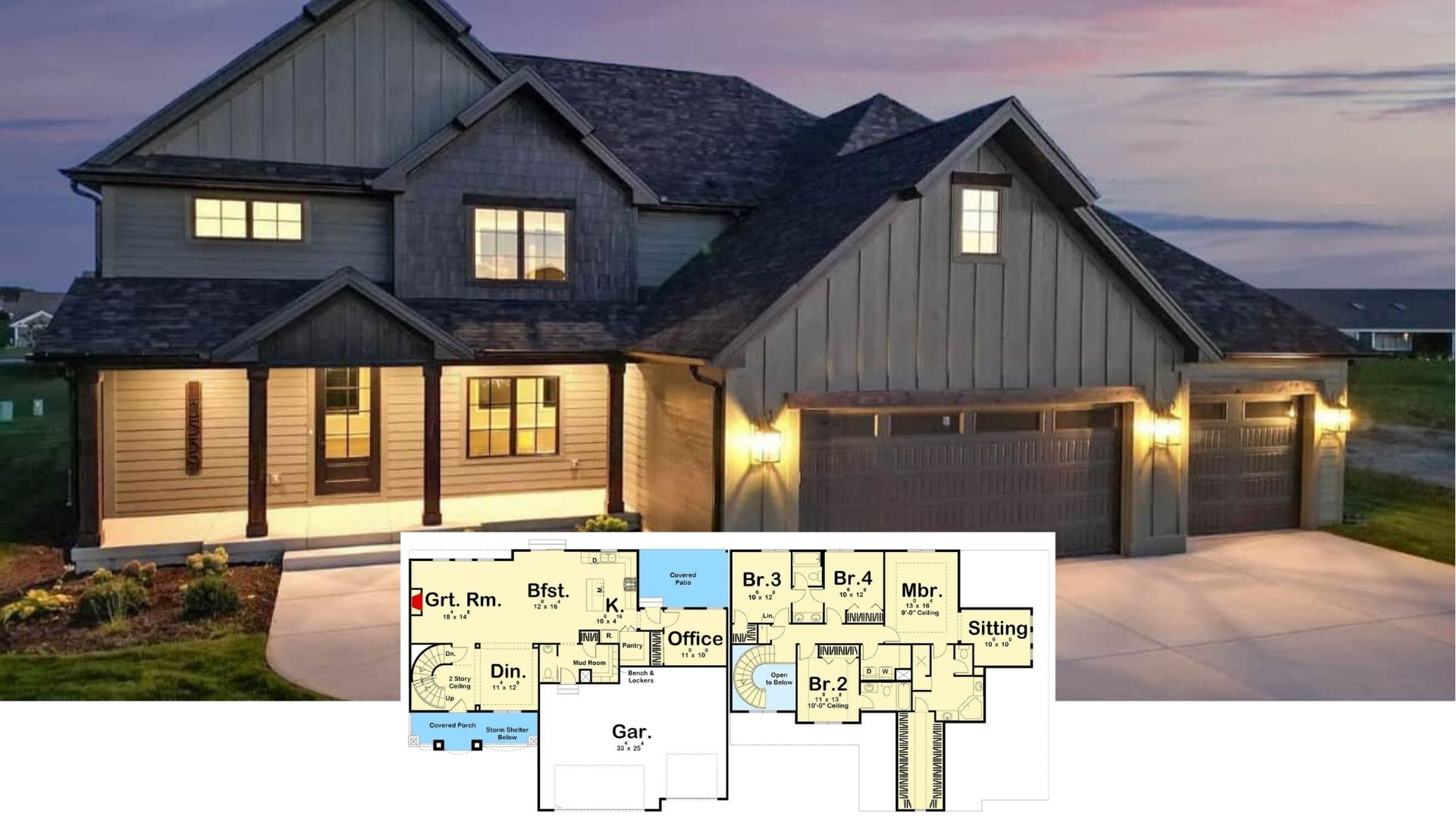 Check Out This Amazing 2,664 Sq. Ft. 4 Bedroom Home with a Jack & Jill Bathroom and 3-Car Garage (Floor Plan Included)