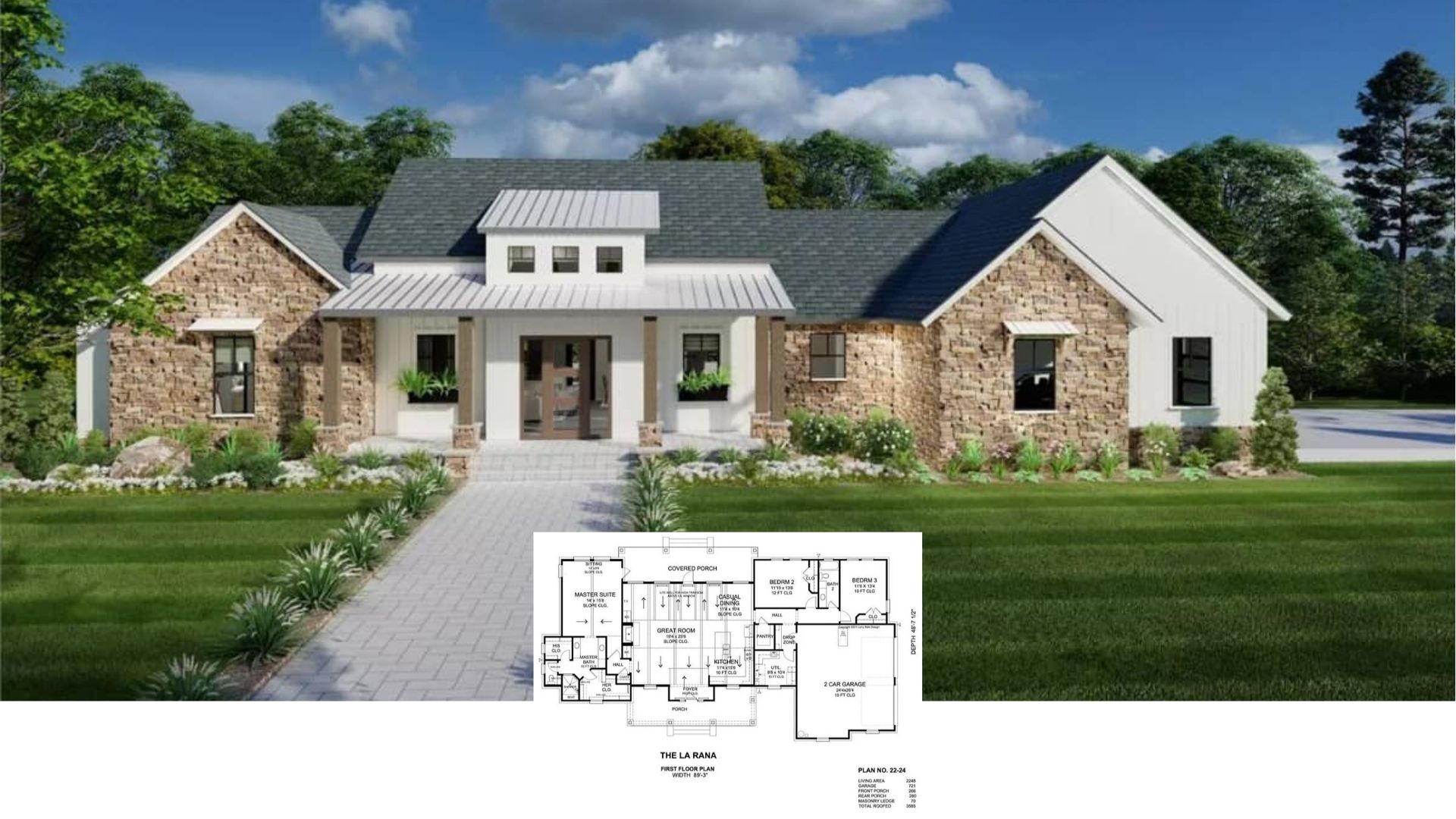 Introducing a Stunning 2,248 Sq. Ft. 3 Bedroom Home Designed for Corner Lots (Floor Plan Included)