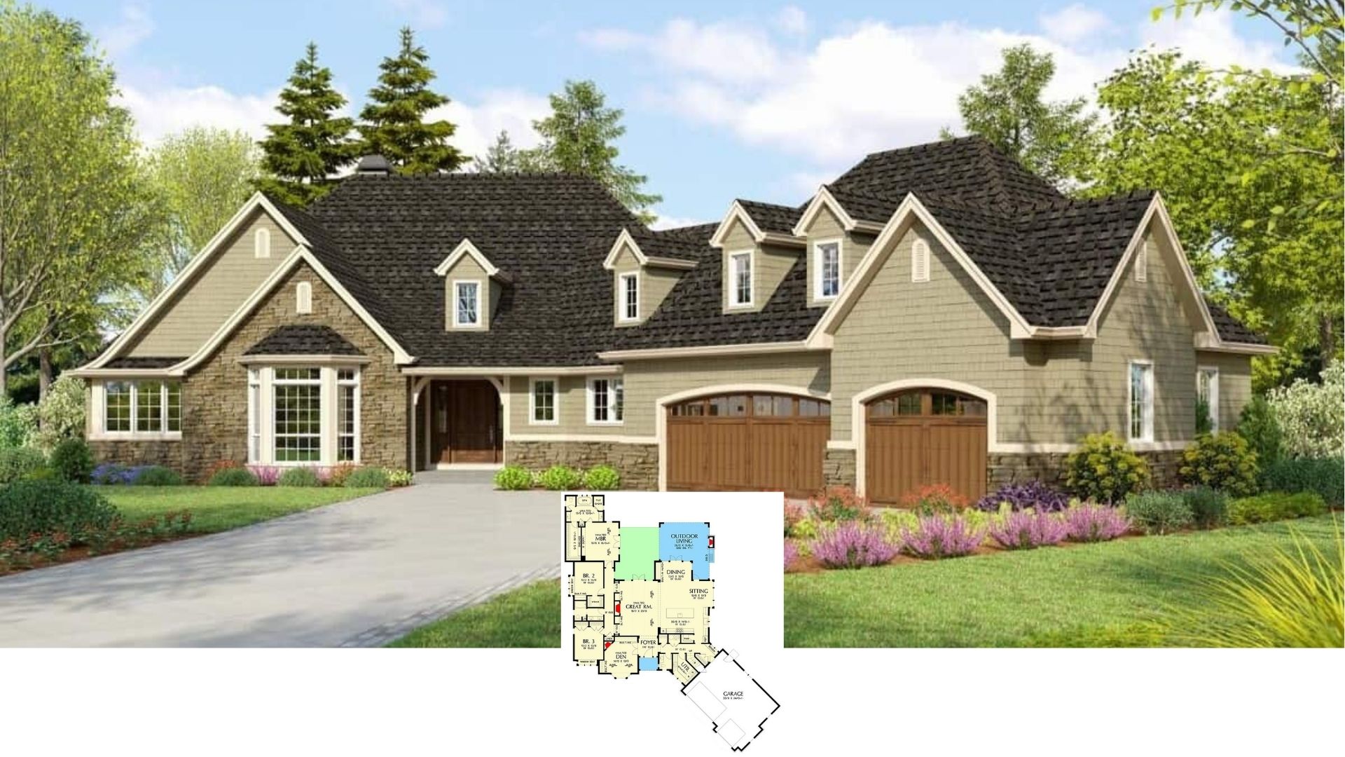 Introducing a 3,079 Sq. Ft. 4 Bedroom Home with a 3-Car Angled Garage, Bonus Space, and a Must See Floor Plan