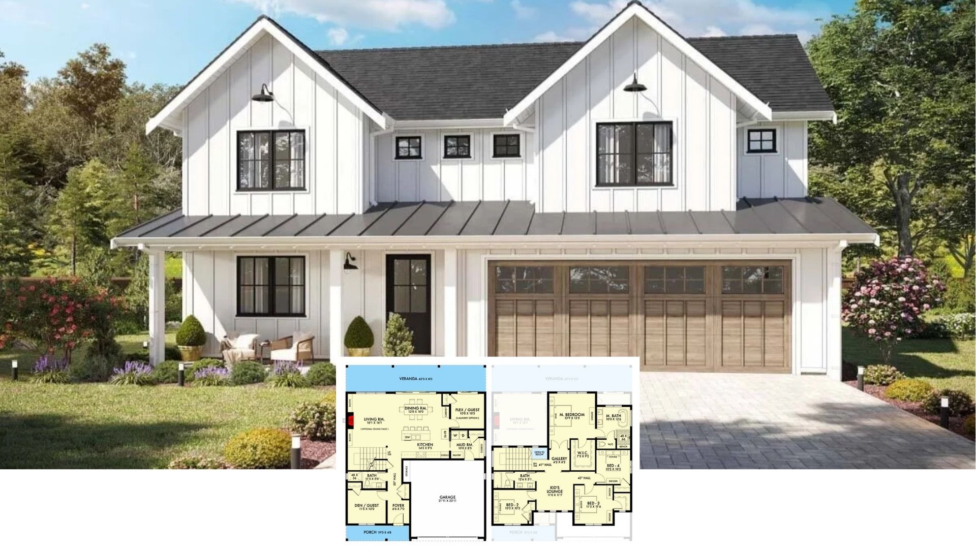 Welcome to This 2,421 Sq. Ft. House with 6 Bedrooms, Double Garage and a Floor Plan You’ll Love