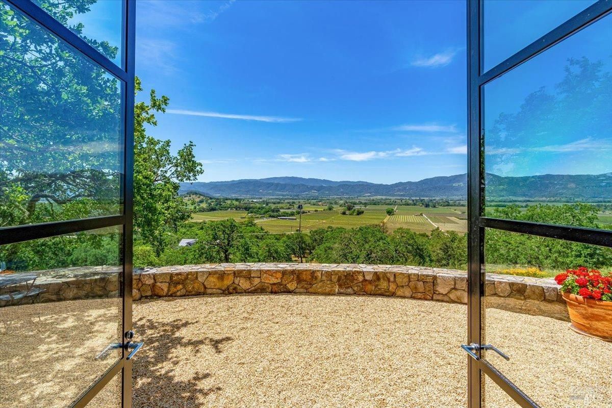 Mountain view from the house.