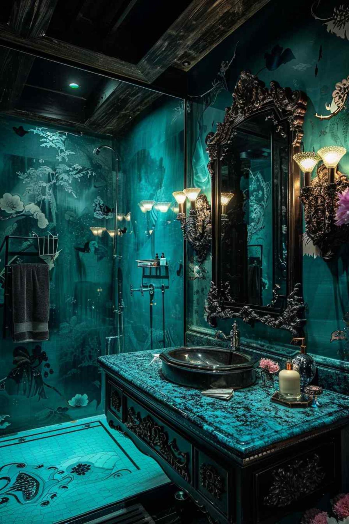 bathrooms baroque rococo gothic