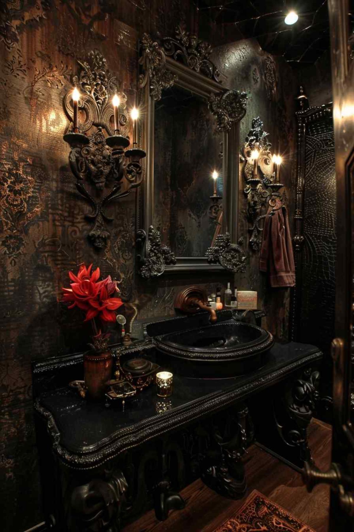 bathrooms baroque rococo gothic