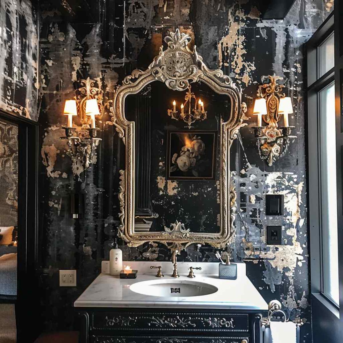 bathrooms baroque rococo gothic