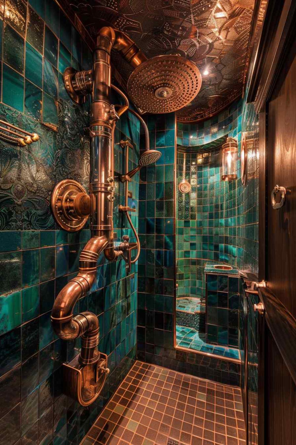 bathrooms steampunk rococo