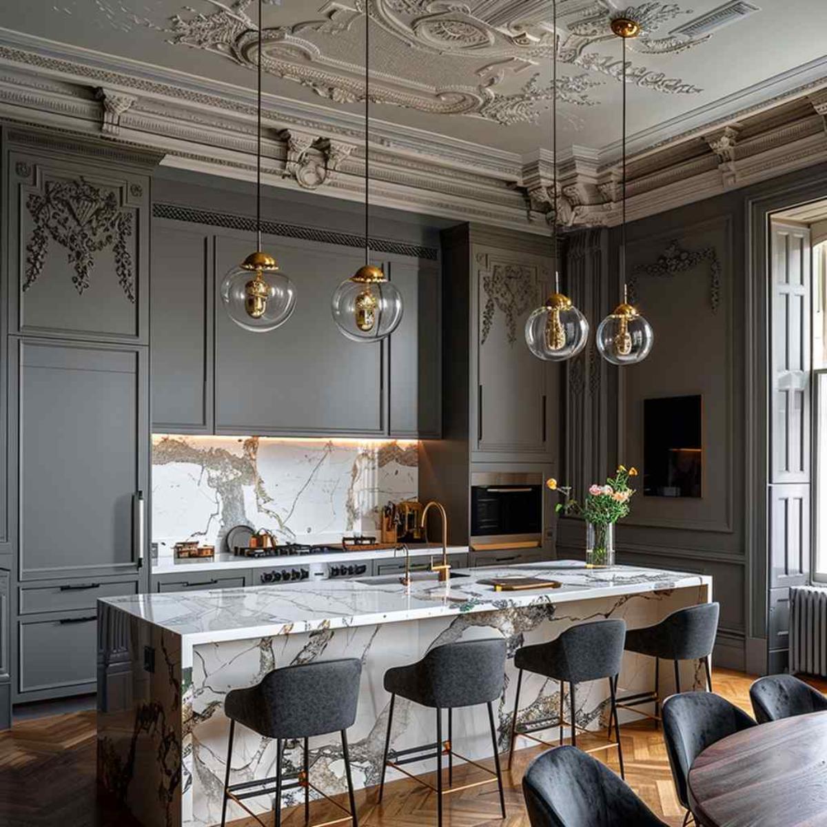 kitchen baroque rococo