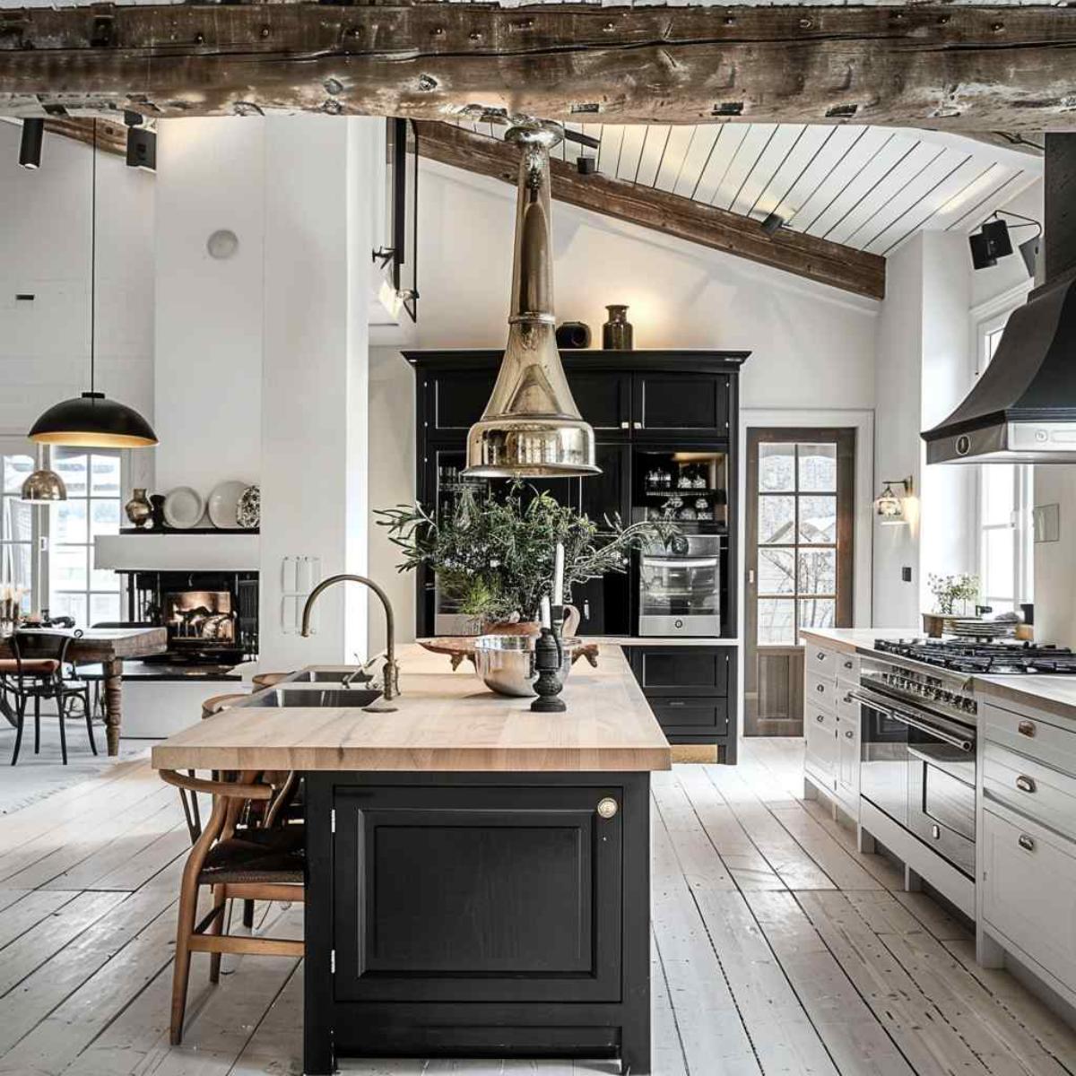 kitchen french scandi